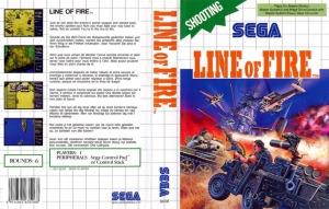 海外マスターシステム LINE of FIRE Twin Galaxies